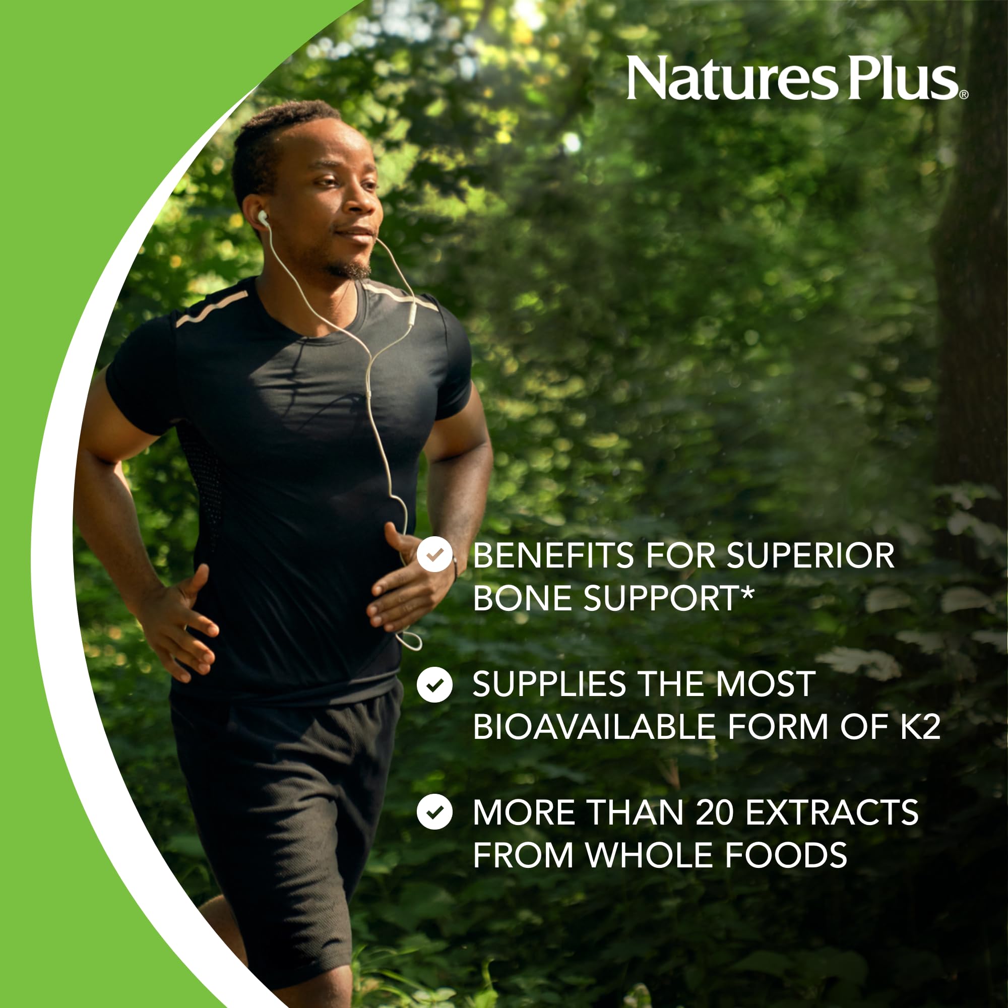 NaturesPlus Source of Life Garden natural whole-food enzymes image aids absorption and wellness.