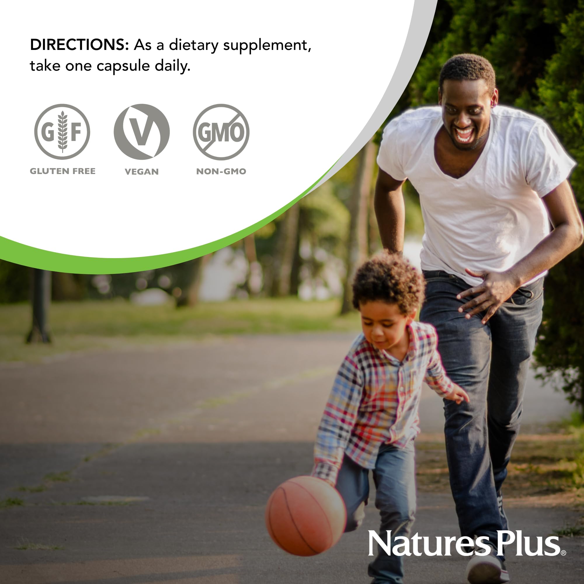 NaturesPlus Source of Life Garden organic certification close-up