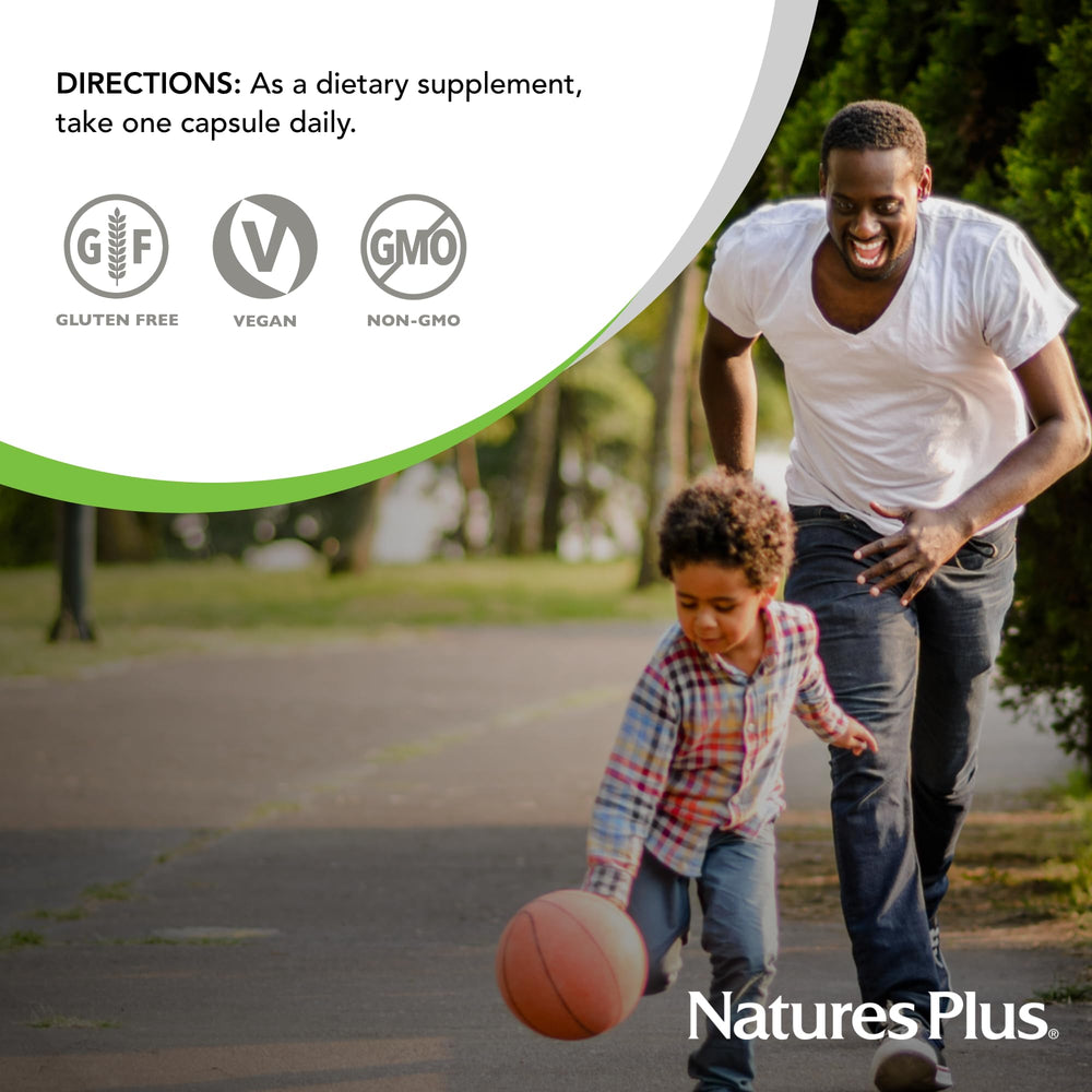 NaturesPlus Source of Life Garden organic certification close-up