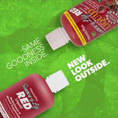 NaturesPlus Source of Life RED label showing lycopene and lutein benefits.