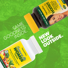 NaturesPlus Source of Life Women tablets for convenient daily multivitamin support.