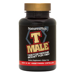 NaturesPlus T Male bottle front for daily vitality support
