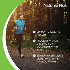 NaturesPlus Tri Immune andrographis ingredient list showcases traditional botanical extract.