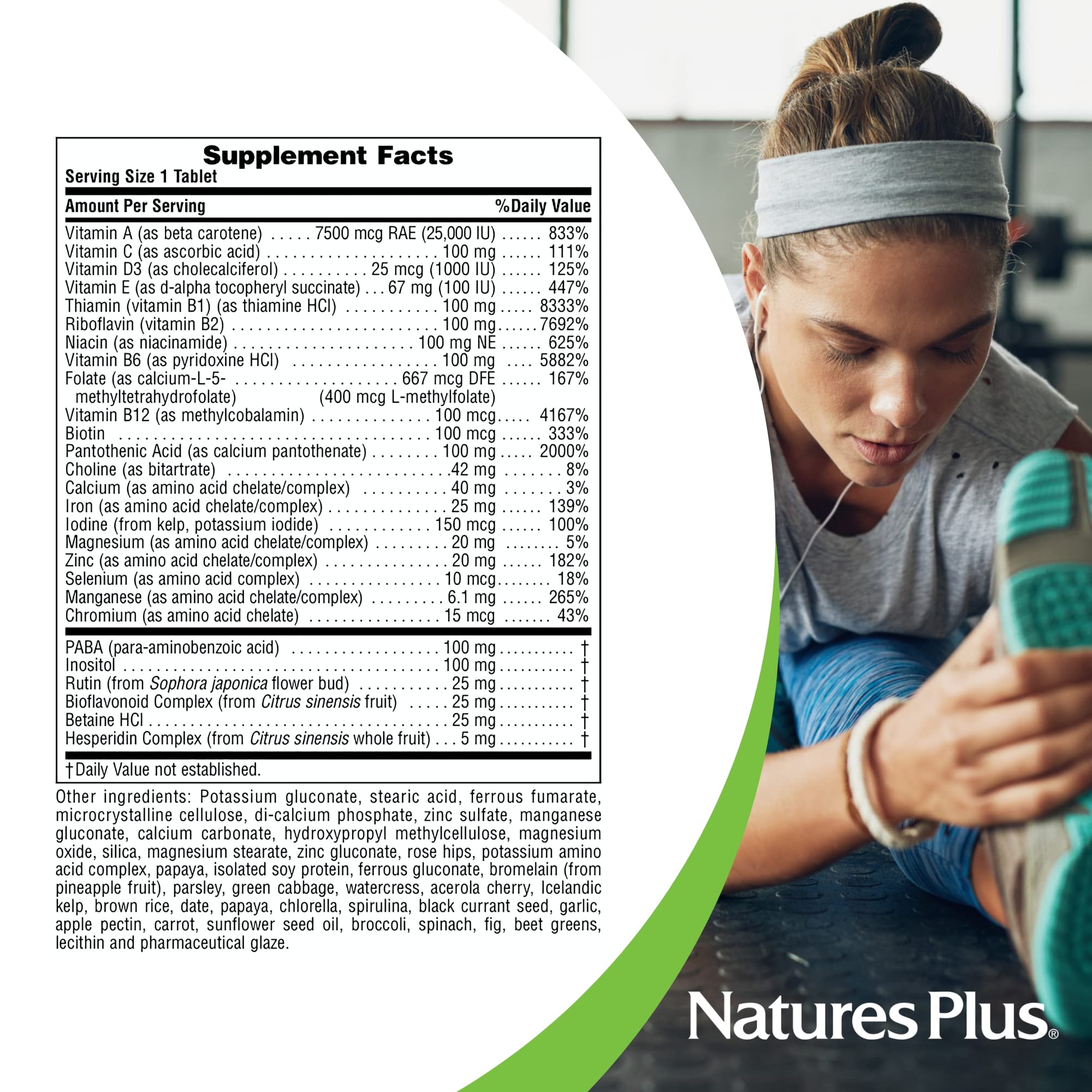 New bottle design transition for NaturesPlus Ultra II Daily, same high standards
