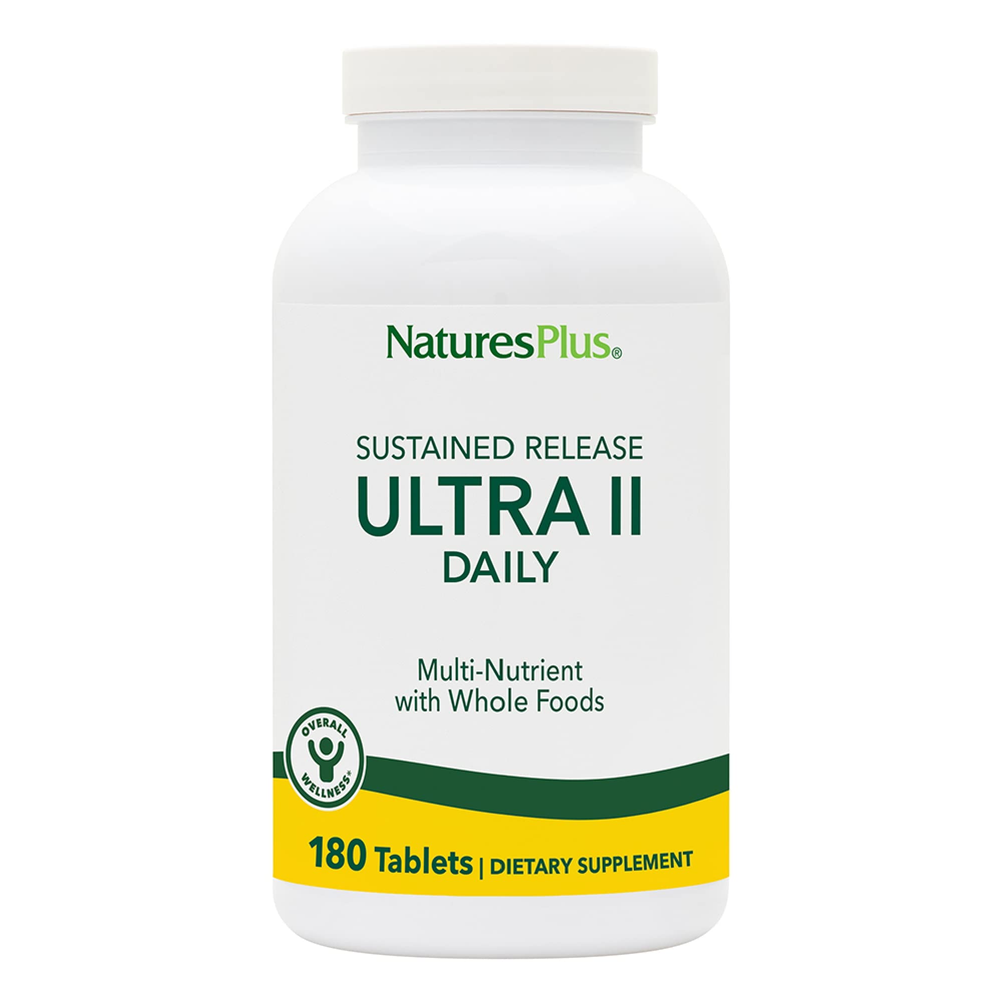 NaturesPlus Ultra II Daily tablets ready for a one-a-day routine with energy support