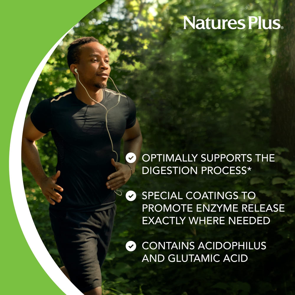 Ultra-Zyme label detail showcases premium ingredients and probiotic notes