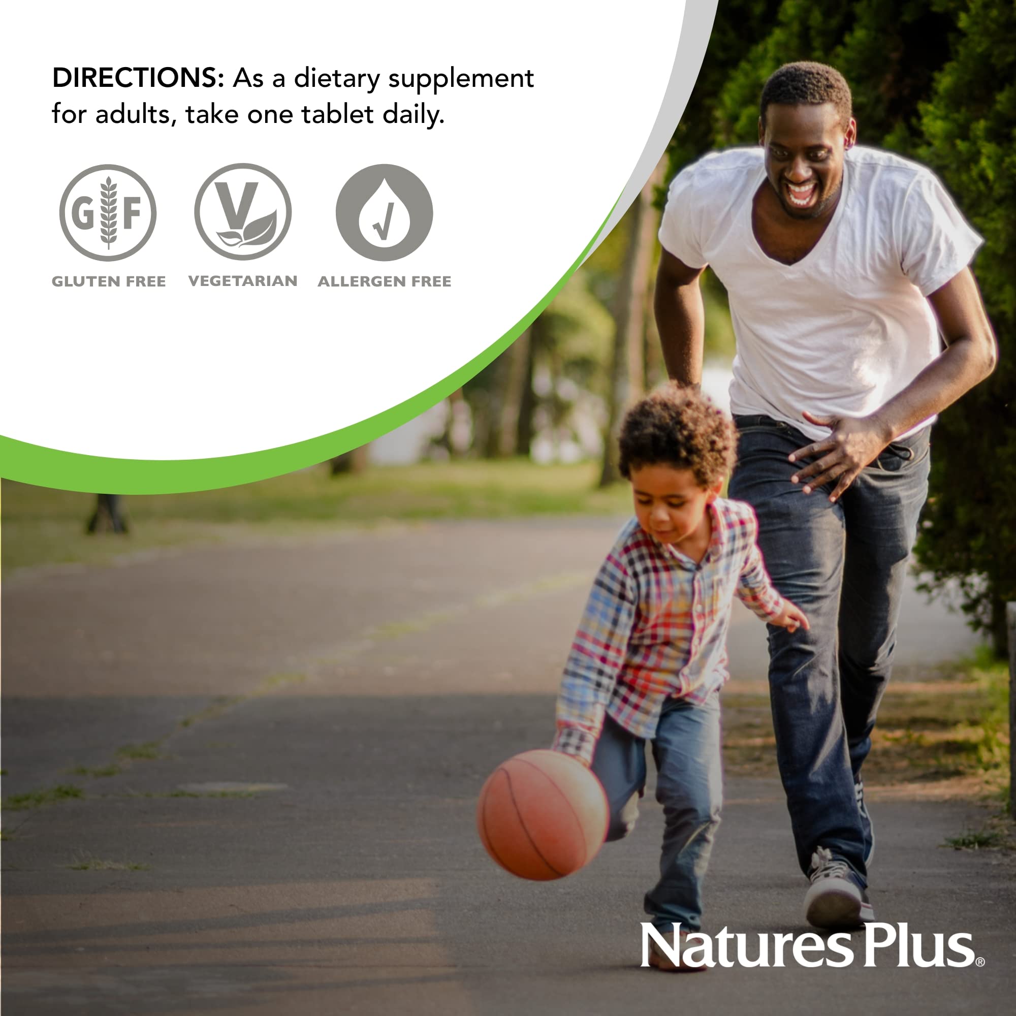 NaturesPlus Vitamin D3 packaging close-up of new-look design