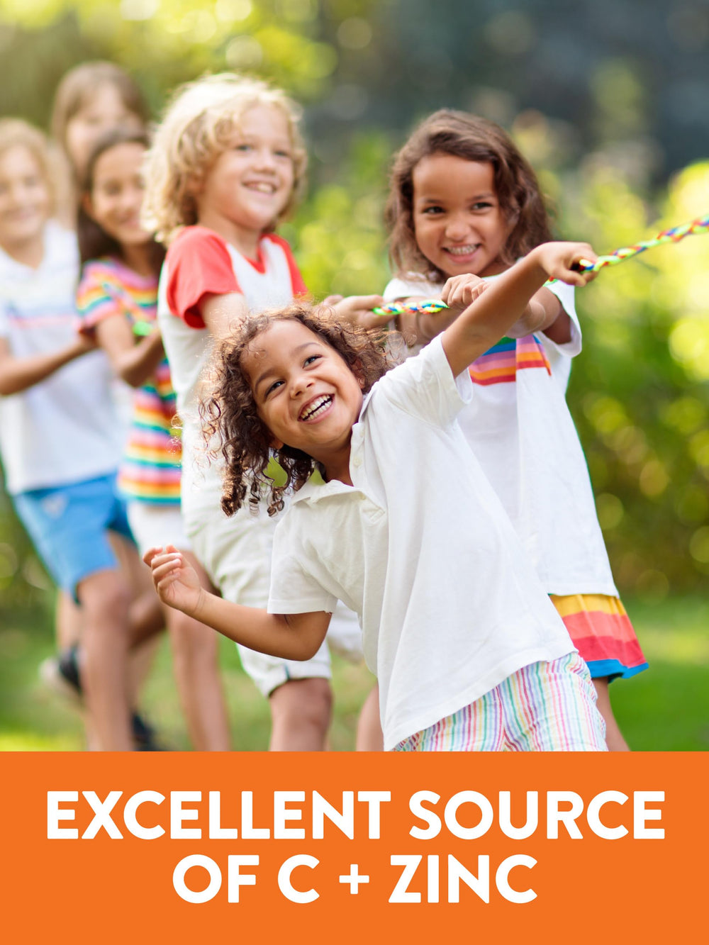 Nature's Truth Vitamin C Gummies for Kids vegan label signals plant-based daily support.