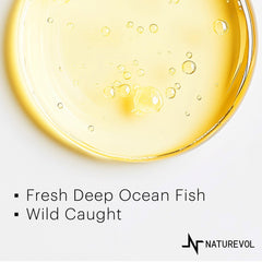NatureVOL enteric-coated omega-3 softgels indicate gentler digestion