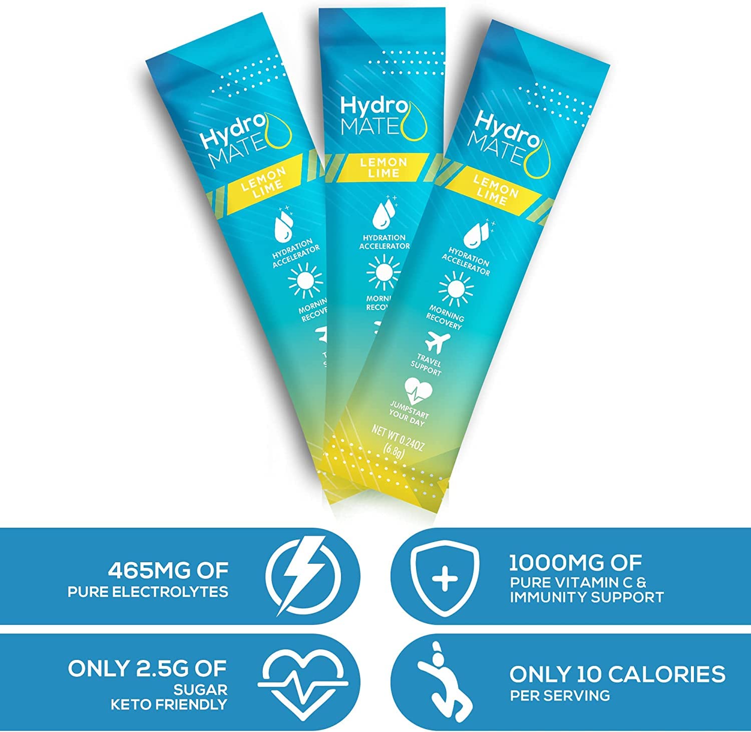 NatureWorks HydroMATE 30-count box for daily hydration options.