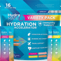 NatureWorks HydroMATE Electrolytes Powder Packets – Low Carb Hydration (16 Sticks)