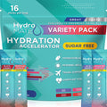 NatureWorks HydroMATE Electrolyte Packets – Sugar-Free Hydration (16 Sticks)