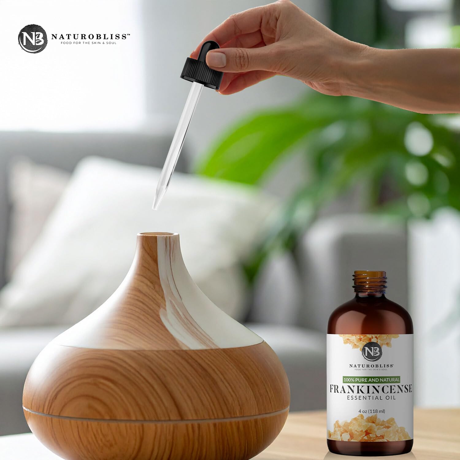 NaturoBliss frankincense oil USA bottling highlights quality standards