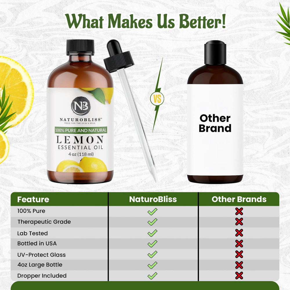 NaturoBliss lemon oil blends well with lavender for bright blends.