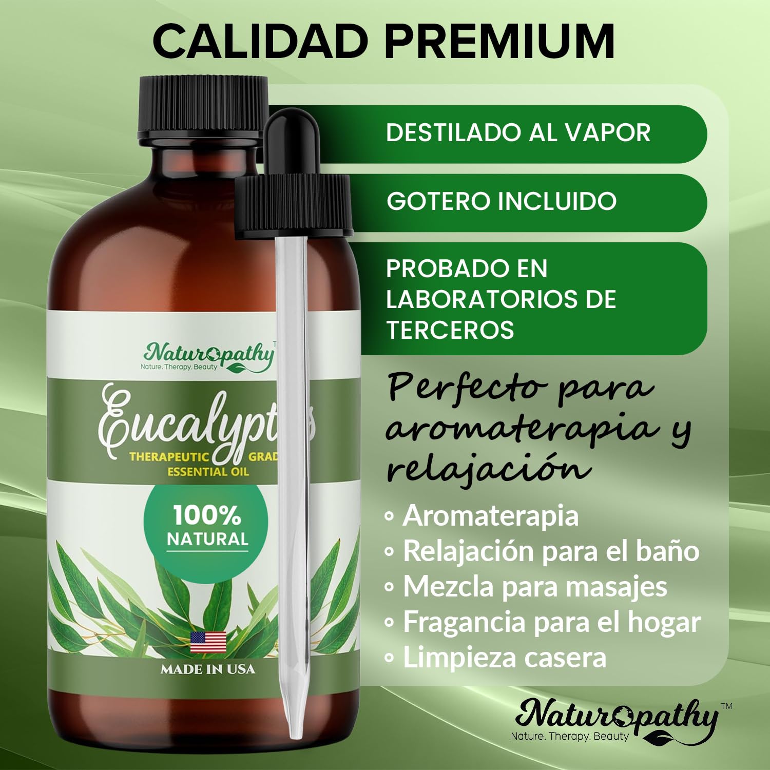 Naturopathy Eucalyptus Oil blends for luxurious bath and spa rituals
