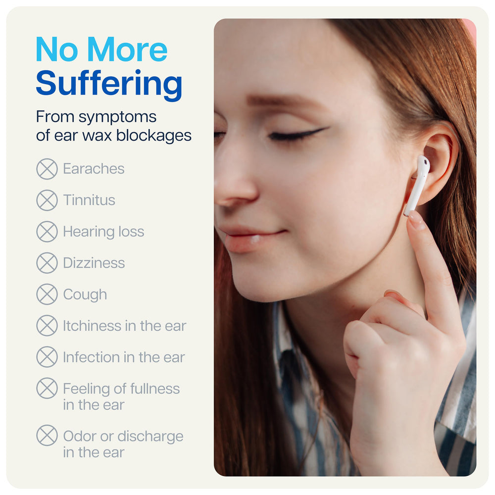 NAVEH PHARMA CleanEars non-irritant formula uses natural ingredients.