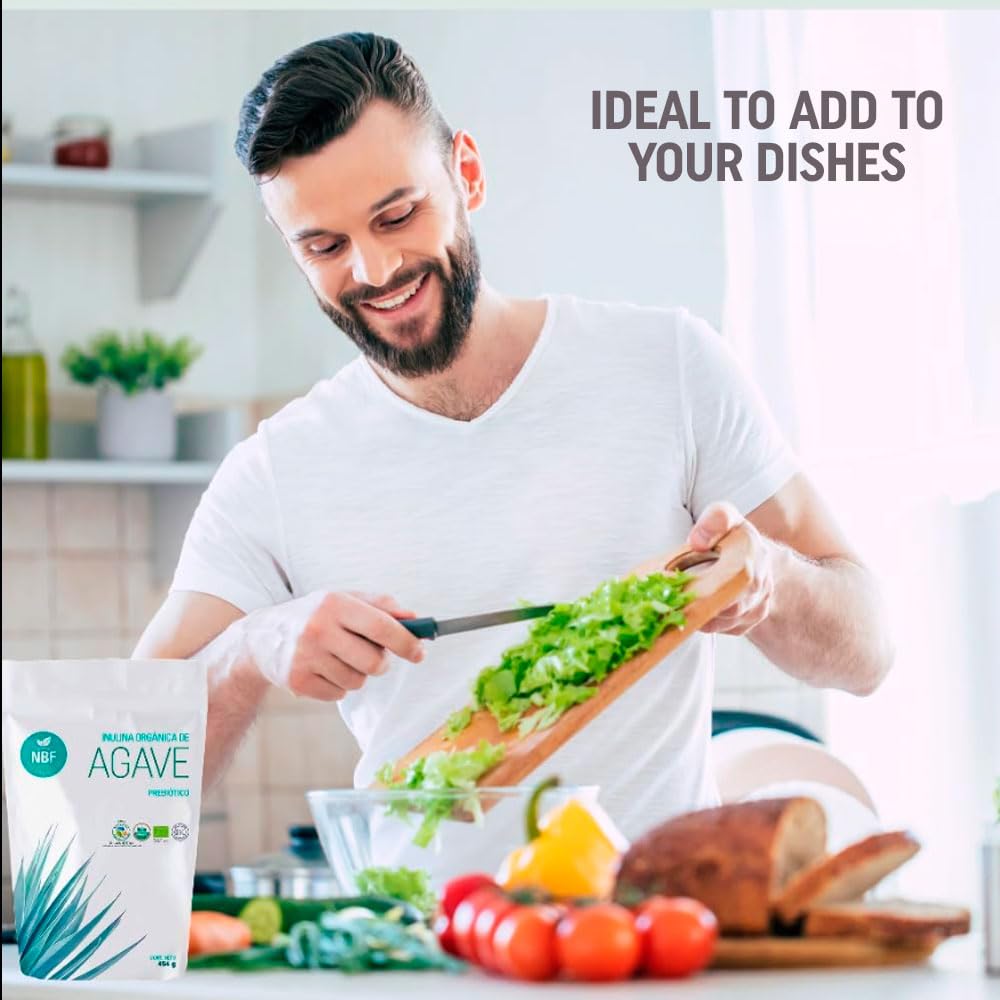 NBF agave inulin in a tidy kitchen scene for daily use