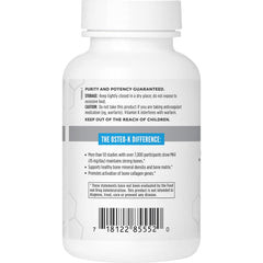 Calcium citrate component in Osteo-K supports bone structure