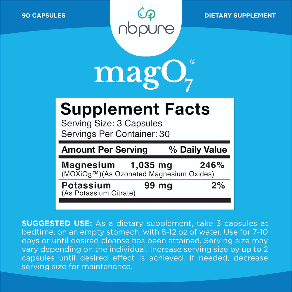 nbpure MagO7 daily-use nightstand scene for overnight cleanse