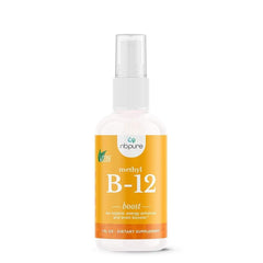 nbpure organic vegan B12 spray bottle for daily energy support.