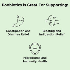 nbpure Poobiotics capsules closeup highlighting vegan probiotic blend