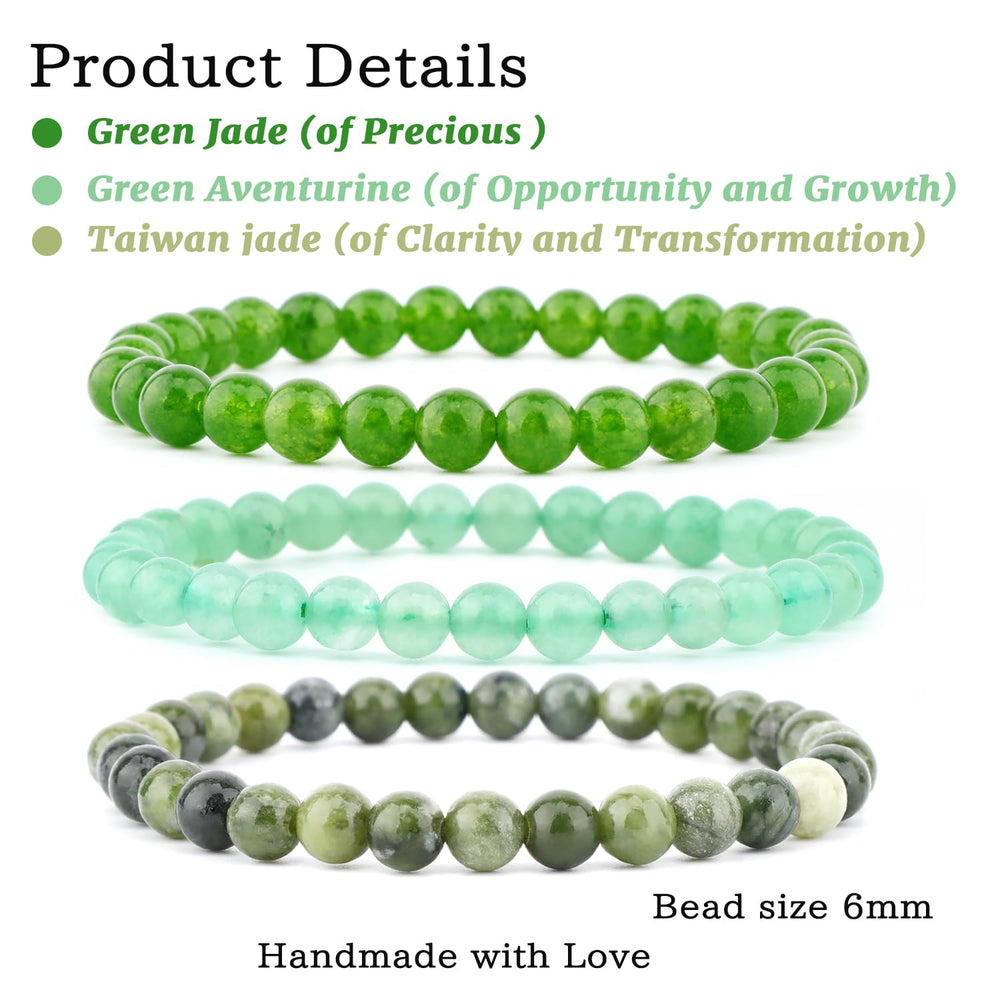 NCB Green Aventurine bracelet comforts the heart and mood.