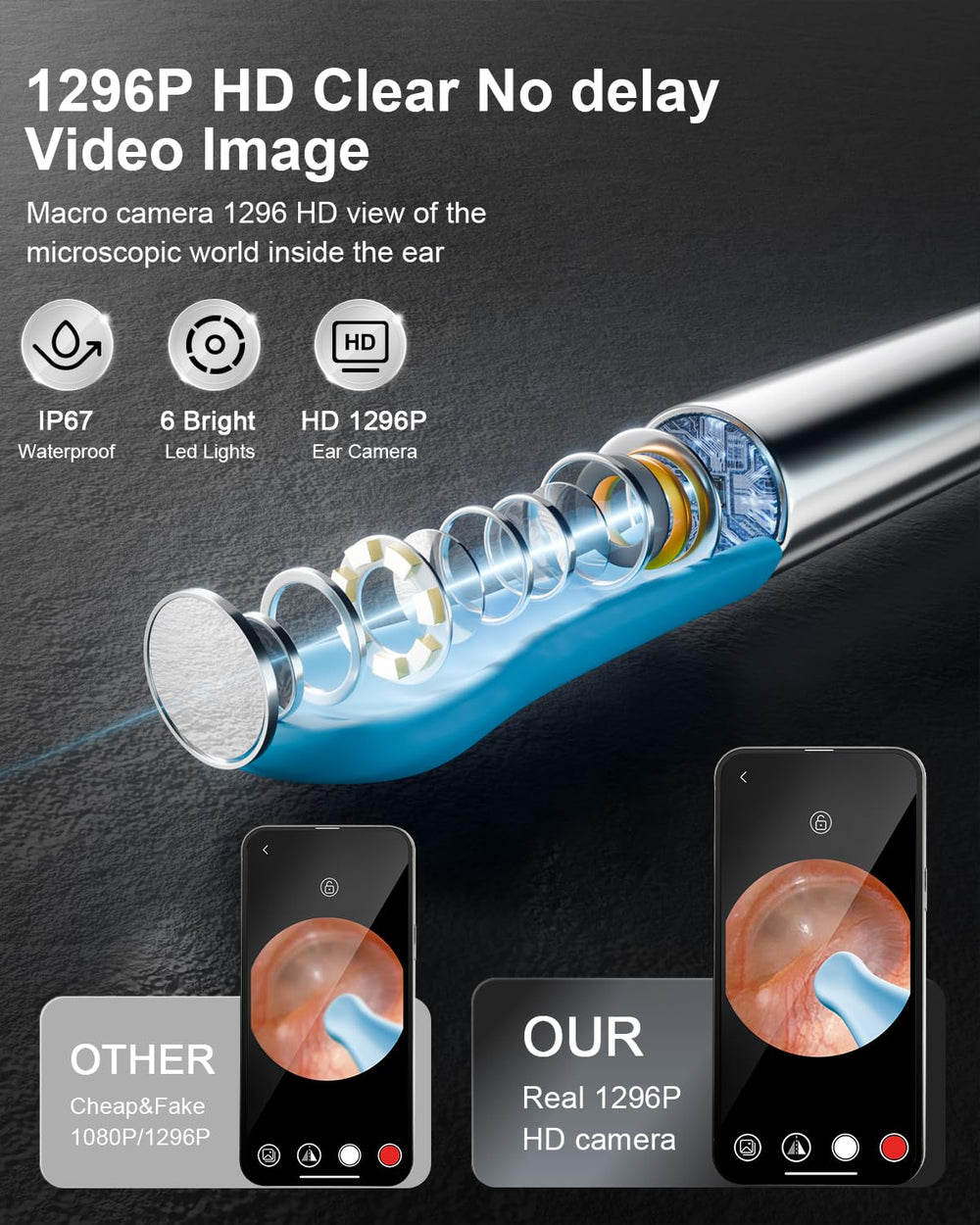 NEATEST provides 8 varied ear spoons for customized cleaning tasks