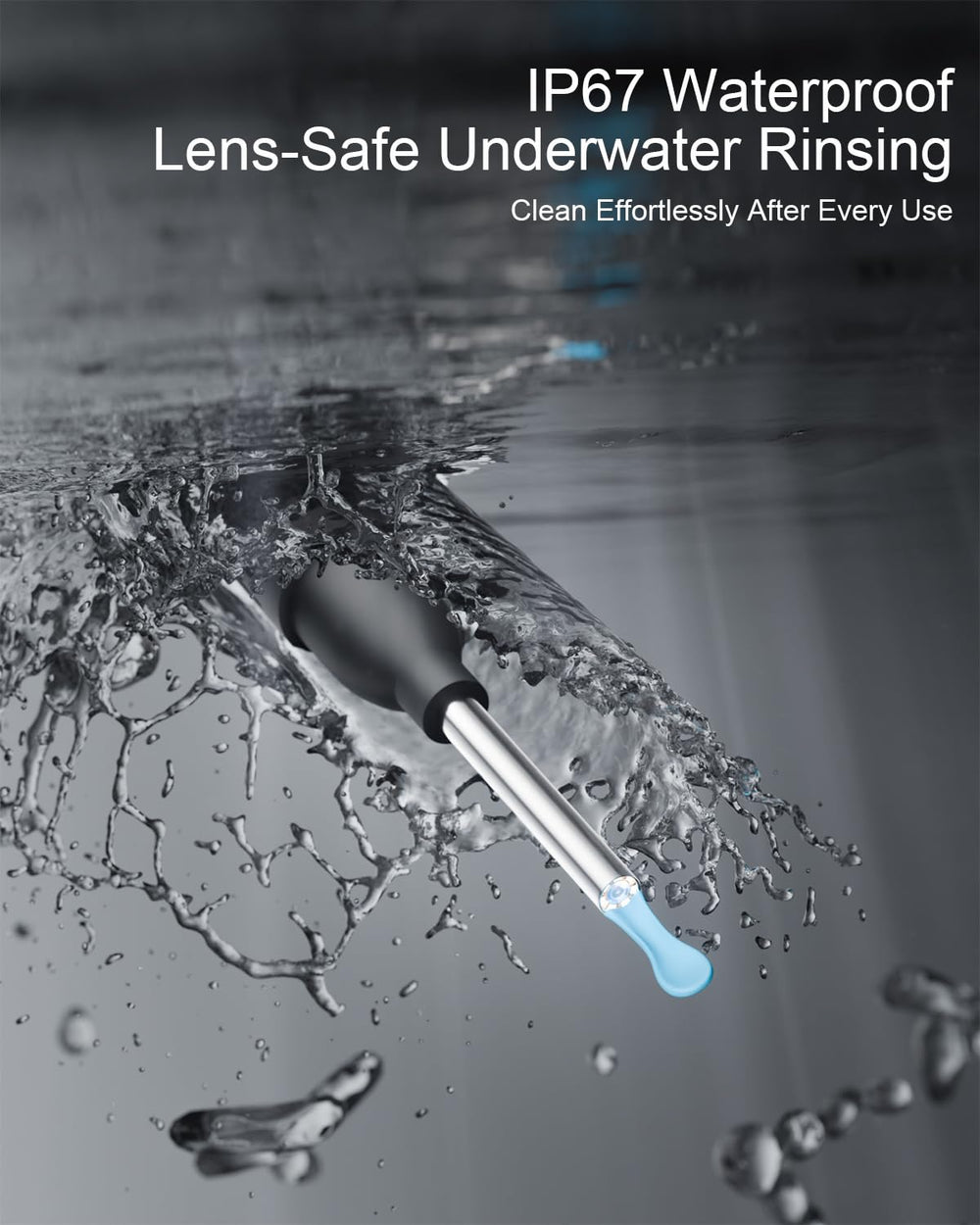 NEATEST IP67 waterproof design enables easy lens cleaning after use