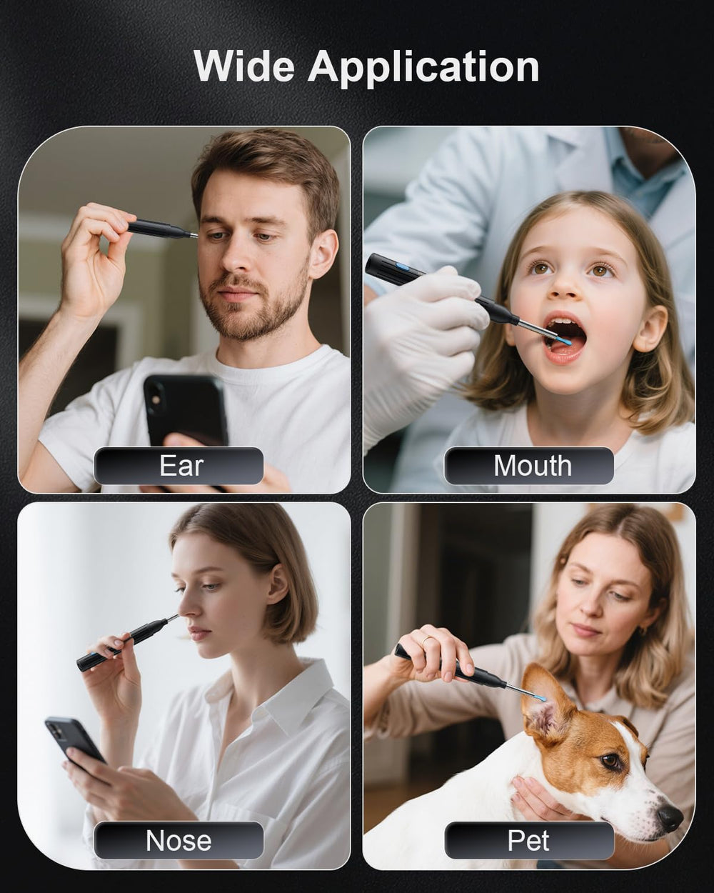 NEATEST connects via Wi-Fi to phones for real-time viewing and sharing