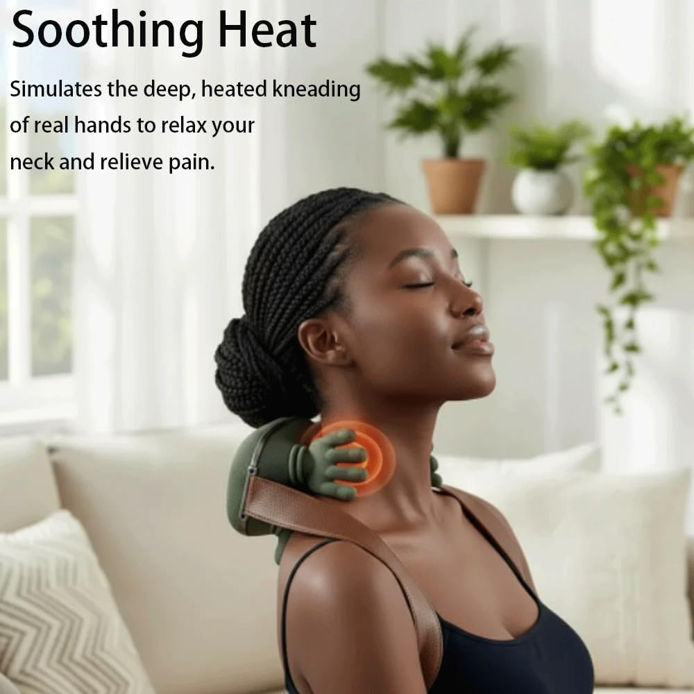 Neckmassager 2025 wireless design for portable relief