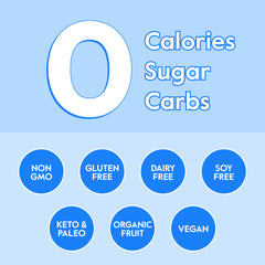Nectar Hydration Packets dissolving in water: quick mix with light mango taste.