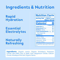 Nectar Hydration Packets Tropical Punch closeup of packets showing real organic fruit flavor for tasty hydration