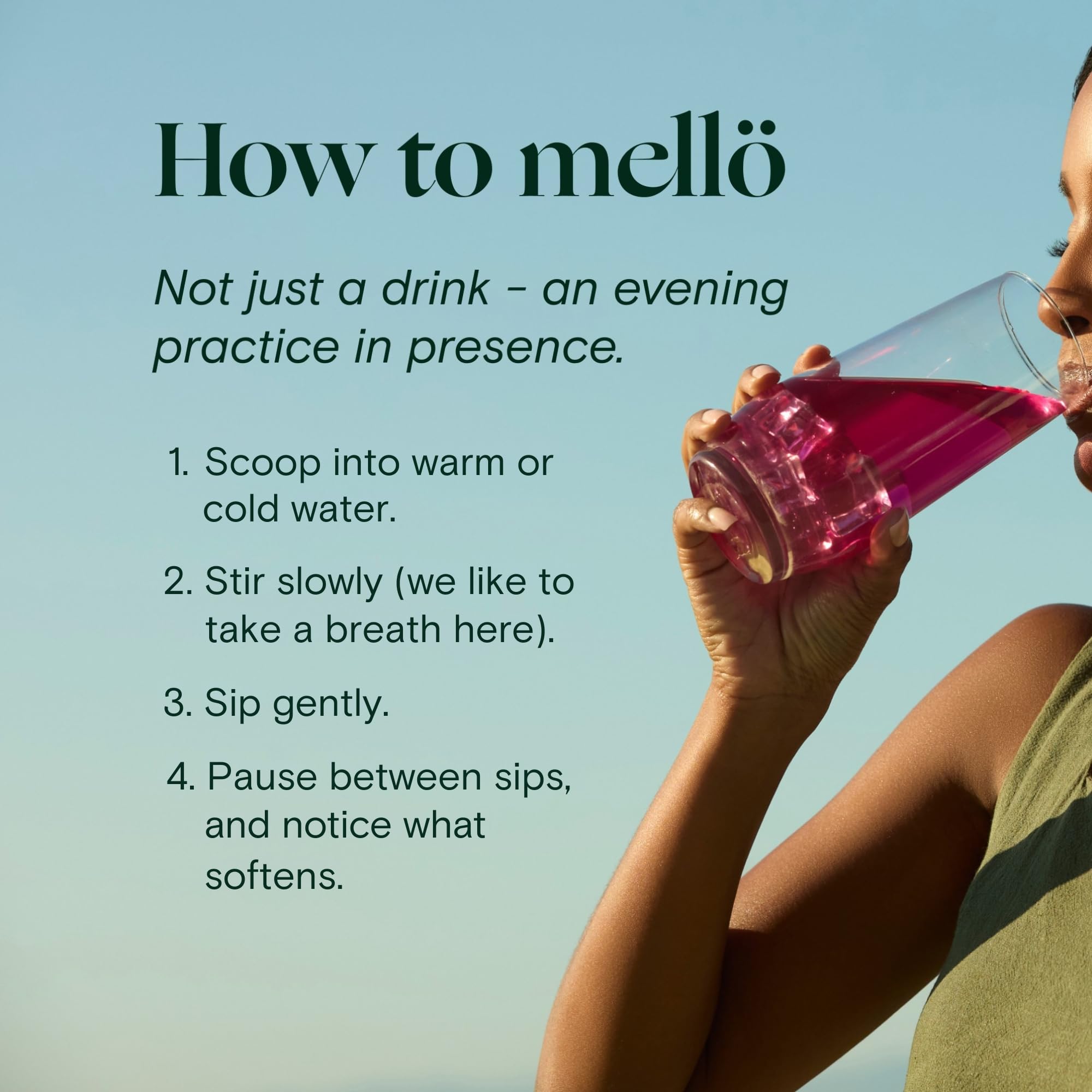 Illustration of mellö showing 70+ trace minerals in the formula