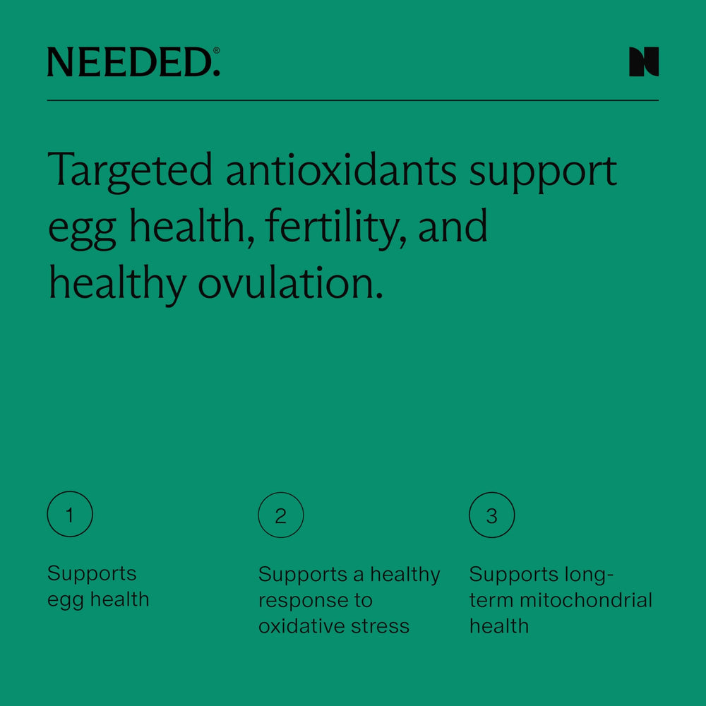 Needed Egg Quality Support packaging and clear labeling for quick info