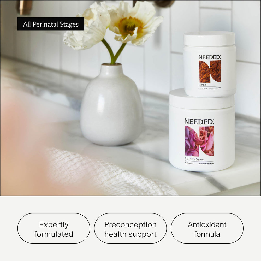 Needed Egg Quality Support vegan and non-GMO formula with allergen-free profile