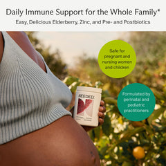 Needed Immune Support Powder stirred into water or smoothie.