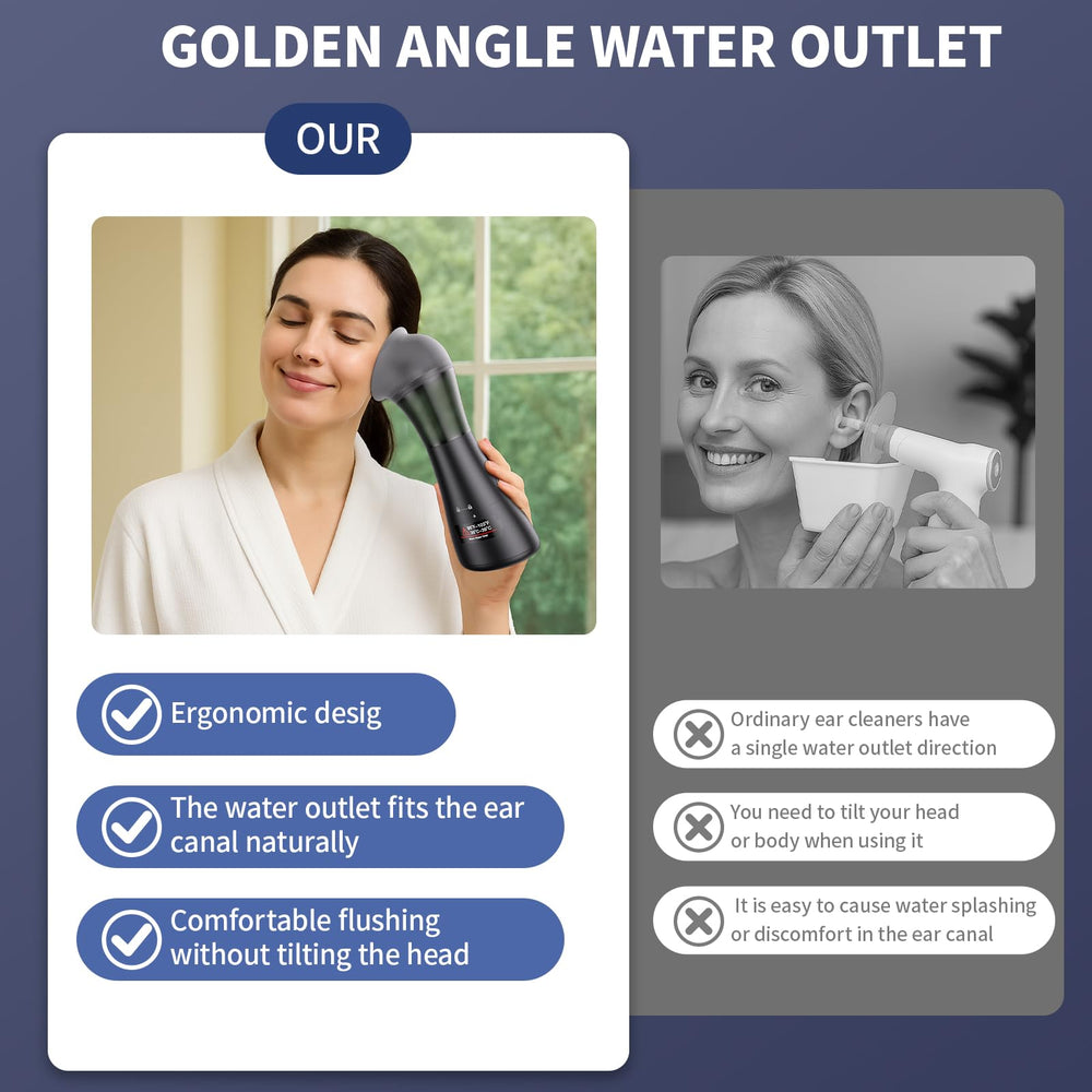 NEGAHU home-use ear cleaner in use showing convenient at-home care.