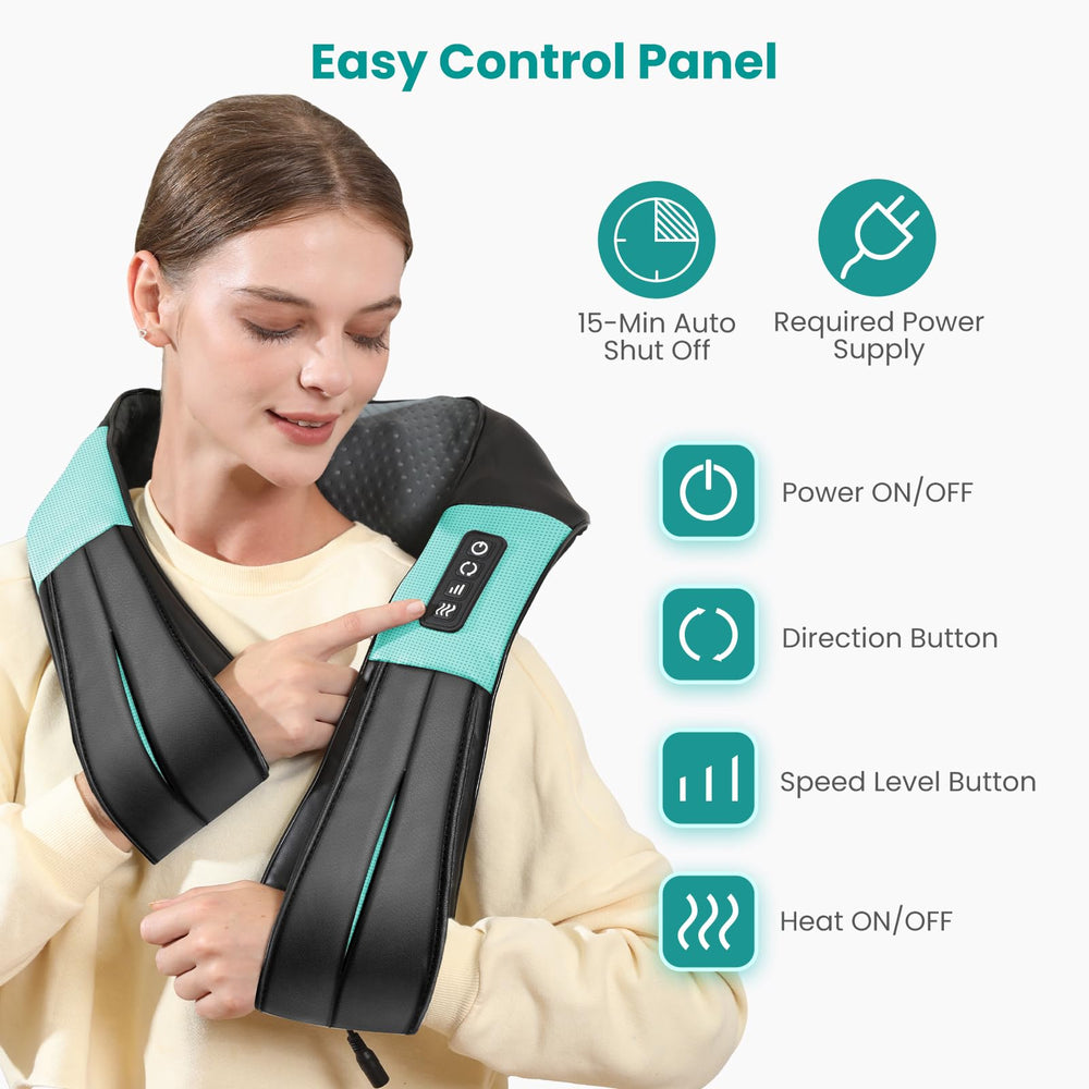 Nekteck car adapter enables massages on the go