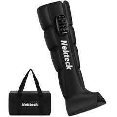 Nekteck cordless leg massager front view for convenient use