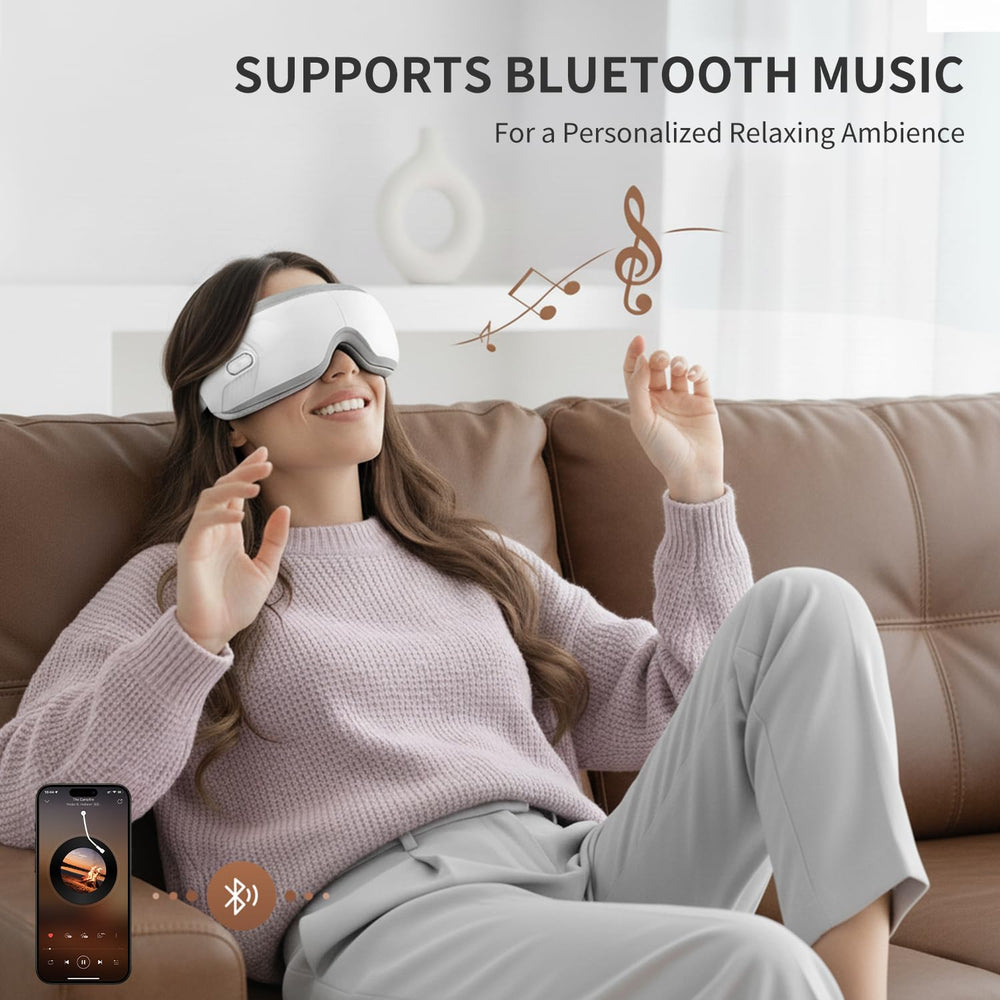 Nekteck Eye Massager sleep mask mode doubles as a blackout aid.