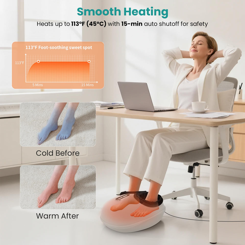 Nekteck Foot Massager air compression panel boosting circulation