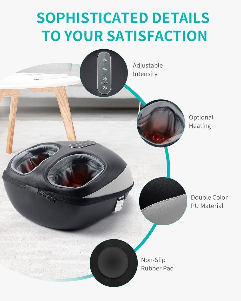 Nekteck foot massager makes a thoughtful wellness gift