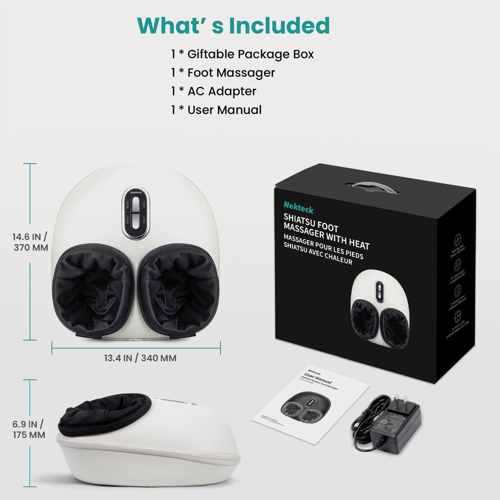 Nekteck Foot Massager with no remote control for simple use