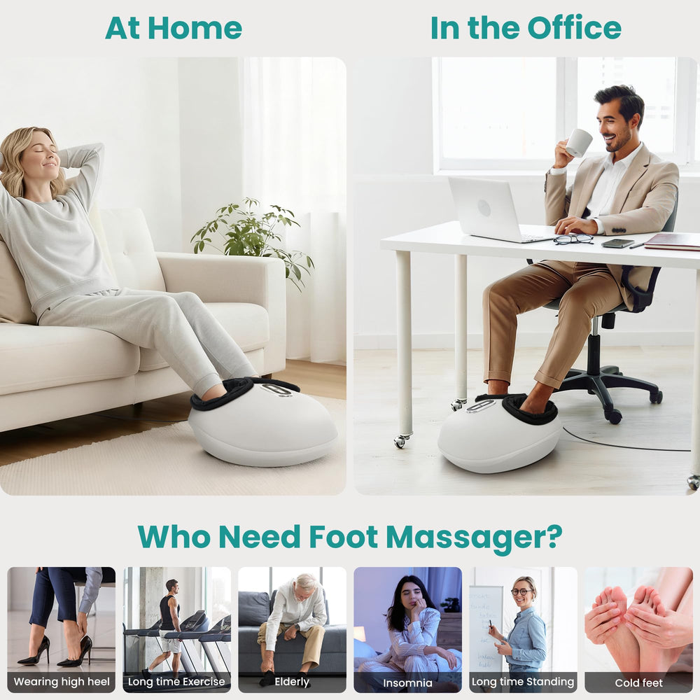 Nekteck Infrared heat coverage provides safe comforting warmth to feet
