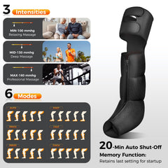 Nekteck leg compression massager foot mode for soothing relief after long days
