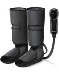 Nekteck leg compression massager wrap on leg for targeted relief.