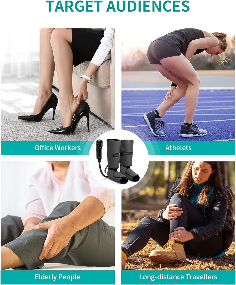 Nekteck adjustable calf wrap measures up to 22.83 inches.