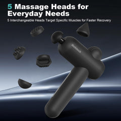 Nekteck massager operating quietly with minimal noise during use.