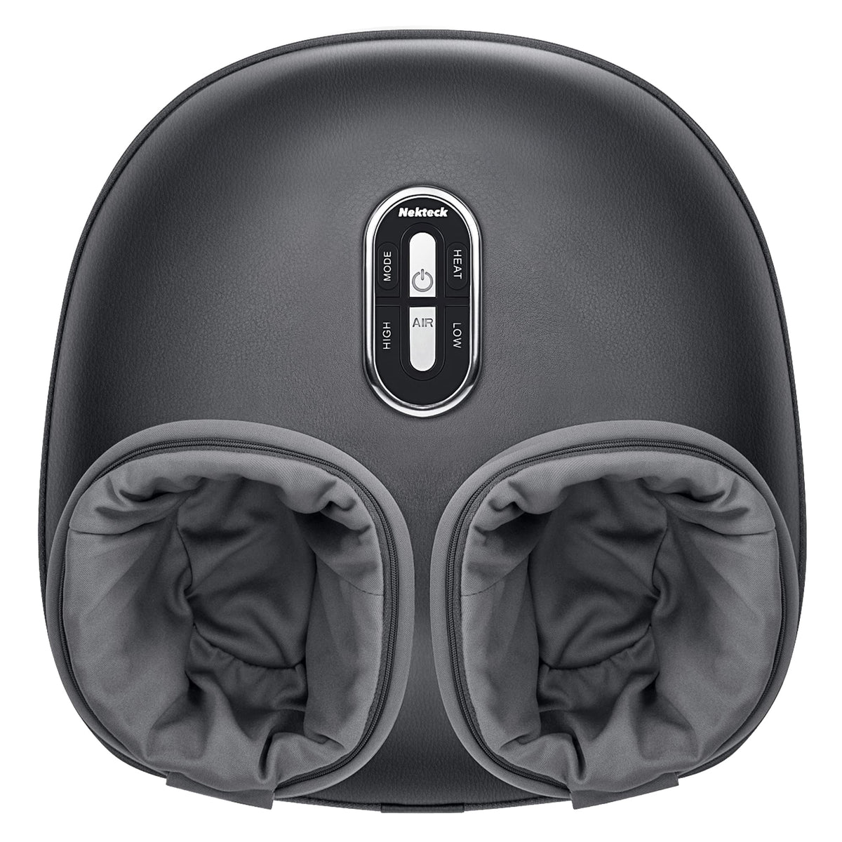 Nekteck Shiatsu Foot Massager with Heat front view showing warm relief after a long day.