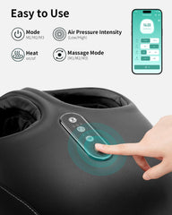 Nekteck Shiatsu foot massager heating function for soothing warmth